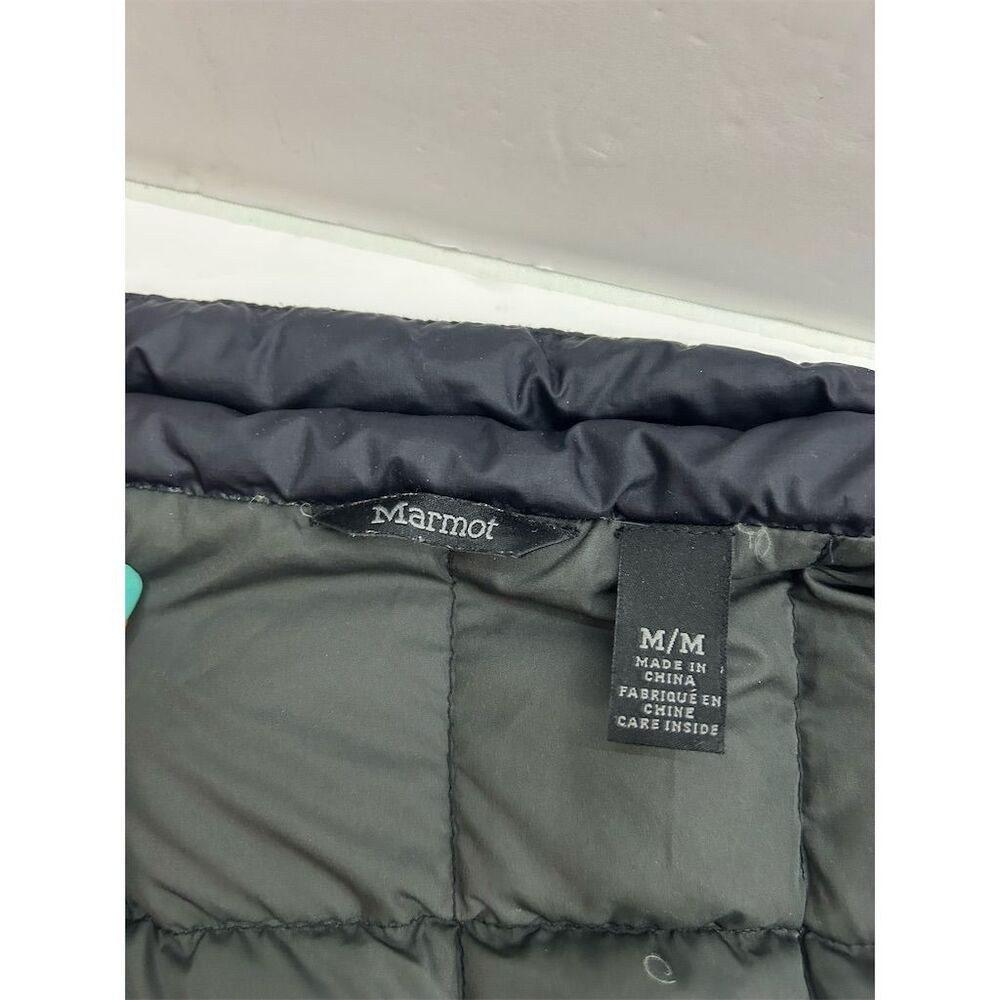 Marmot Kids Unisex Medium Black Down Puffer Jacket Winter Warm READ - Picture 10 of 13